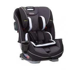 Автокресло Graco SlimFit LX с разъемами ISOCATCH, группа 0+/1/2/3 (от рождения до 12 лет, 0–36 кг), черное