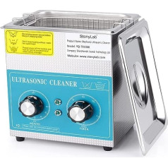 Stonylab Ultrasonic Cleaner, Универсальный ультразвуковой очиститель из нержавеющей стали 304 с механической панелью управления для нагрева и таймером 