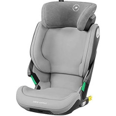 Bebeconfort Kore Isofix Child Car Seat 15-36 kg, for Children 3.5-12 Years, 100-150 cm, ECE R129 I-Size, Side Protection, SPS Plus, Authentic Grey