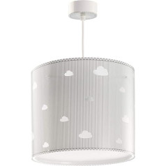 Dalber Children's Pendant Light with Clouds Sweet Dreams Grey 26 x 26 x 23 cm