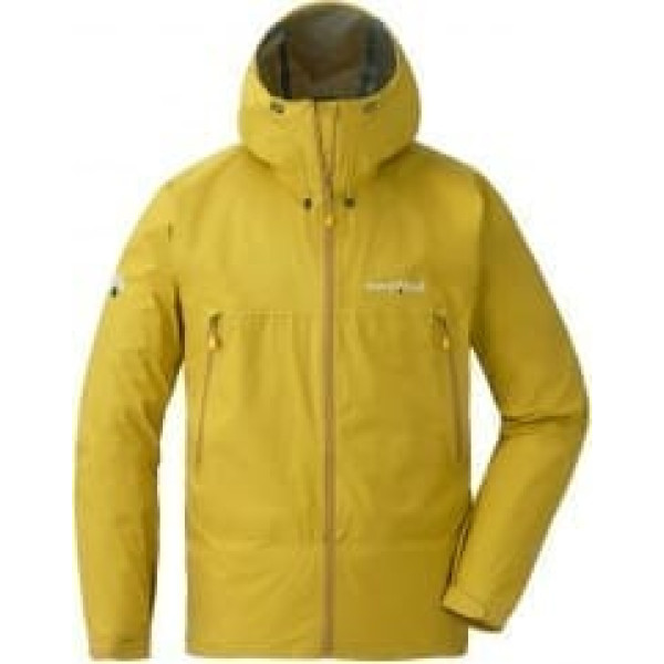 Mont-bell Jaka Rain Trekker jacket M XL Mustard