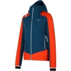 La Sportiva Alpine Tech Jaka AEQUILIBRIUM Softshell JKT W S Storm Blue/Cherry Tomato