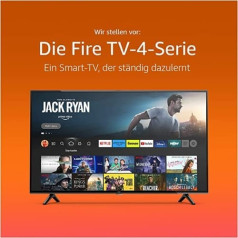 Iepazīstinām ar Amazon Fire TV | 55 collu 4-sērijas 4K UHD viedais televizors