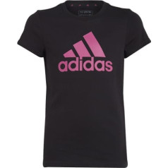 T-krekls adidas Big Logo Tee girls Jr IC6122 / rozā / 140 cm