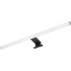 Orno PEEGEL LED 9W, spoguļlampa, 810lm, 4000K, garums 60 cm, plastmasa+akrils, melns