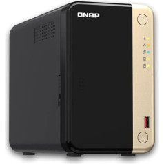 Qnap TS-264-8G | 2 nodalījumi, 2 x M.2 sloti, 2,5 GbE galddatora NAS, 2 baites 8 GB RAM