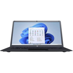 PRIXTON — Netbook 14 PRO — klēpjdators ar spāņu QWERTY tastatūru — 14,1 collu ekrāns — operētājsistēma Windows 10 Pro — Intel Celeron Gemini Lake N4020 procesors — 4 GB RAM un 64 GB ROM