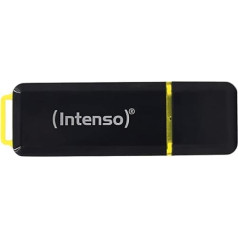 Intenso High Speed Line — 256 GB USB zibatmiņa — USB 3.1 (līdz 250 MB/s) — melns