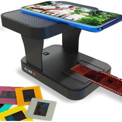 KLIM K2 Mobile Film Scanner 35 mm + 2023 + Positive & Negative Diameter Scanner + Photo Scanner for Digitising + Slide Scanner + Your Own Development Station at Home + Digitize Slides