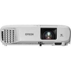 Epson EB-FH06 3LCD projektors Full HD 1920x1080p 3500 lūmeni balts un krāsu spilgtums 16000:1 kontrasta attiecība Papildu WiFi HDMI