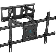 TV grozāms/noliecams sienas stiprinājums Maks. VESA 600 x 400 mm 37–75 collu plakanam un izliektam televizoram vai monitoram līdz 60 kg