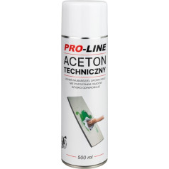 Tehniskais acetons 100% aerosols PRO-LINE aerosols 500 ml