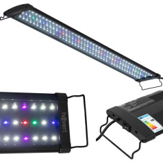 Lampas LED apgaismojums akvārija augu augšanai pilna spektra 129 LED 90 cm 25 W