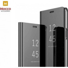 Mocco Clear View Cover Case Grāmatveida Maks Telefonam Xiaomi Redmi 8A Melns
