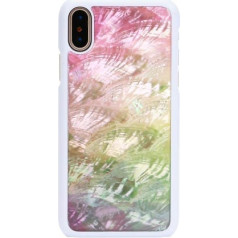 iKins SmartPhone case iPhone XS/S water flower white