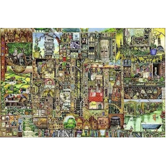 Ravensburger 17430 finierzāģis, 5000 gabalu dīvainā pilsēta