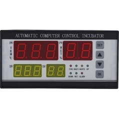 Inkubatora kontrolieris, termostats d'Encubation, 1 gabala daudzfunkcionāls automātisks inkubatora termostata temperatūras mitruma regulators