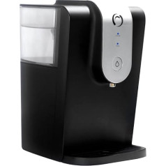 Aqua Optima Lumi Filtered Water Cooler and Water Dispenser on the Counter, 8.2 Litre Capacity, with 1 x 30 Day Evolve+ Water Filter Cartridge, Black