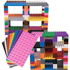 Big Briks Tower Construction Kit - Premium Panel - Compatible with Large Building Blocks of All Leading Brands