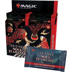 Magic The Gathering - Boosterbox Collectors Innistrad (Noce Écarlate, 12 Boosters & Presentation Card)