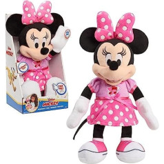 Disney Minnie MCN21 plīša rotaļlieta ar mūziku un skaņu, 30 cm, rotaļlieta bērniem no 3 gadu vecuma, MCN21