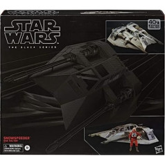 Hasbro Zvaigžņu kari The Black Series Snowspeeder Vehicle ar Dak Ralter figūriņu 15 cm, Star Wars: The Empire Strikes Back statuete, lai savāktu