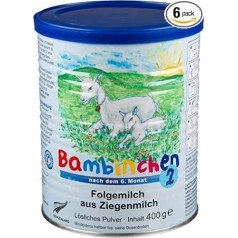 Bambinchen 2 - bērnu pārtika no 7 līdz 12 mēnešiem 400 g - 6 gab