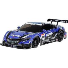 TAMIYA 300058599 58599 TT-02 Raybrig NSX Concept-GT Brushed 1:10 RC modelis Auto elektriskais ceļa modelis 4WD melns