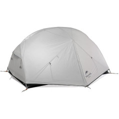 Naturehike Mongar Ultralight 2 personu telts, 20D silikona dubultā telts telts