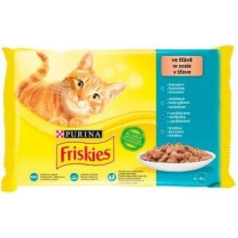 Purina Nestle Purina friskies mp zivs 4x85g