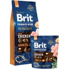 Brit premium pēc dabas s+m seniors 8kg