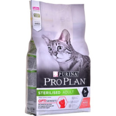 Purina Nestle Purina pro plan sterilizēta optirenal ar lasi - sausā barība sterilizētiem kaķiem ar uroloģiskām problēmām - 1,5kg