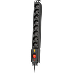 Lestar Pārsprieguma aizsargs lxarm 810, 3l, pdu, 1,5m, melns