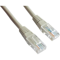 Gembird Patch cord cat.5e appludināts vāks 30m pelēks