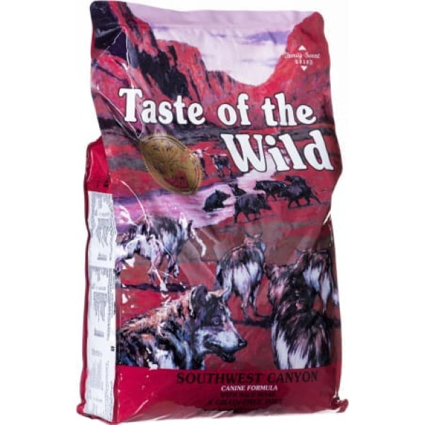 Taste Of The Wild Savvaļas dienvidrietumu kanjona garša 12,2 kg