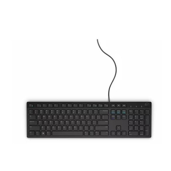 Kb216 US International (QWERTY) multivides tastatūra — melna (RTL Box)