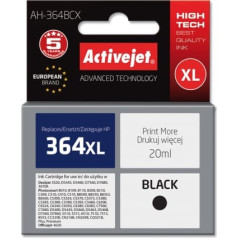 Activejet ah-364bcx tinte (HP 364xl cn684ee nomaiņa; premium; 20 ml; melna)