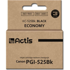 Actis kc-525bk tinte (aizstājēja canon pgi-525gbk; standarta; 20 ml; melna)