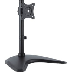 Digitus Single desk stand, 1xlcd, max. 27'', max. load 10kg, tilt and swivel 360 (pivot)