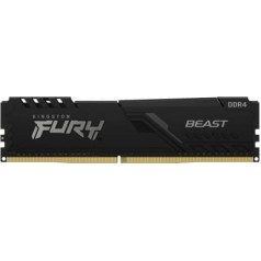 Atmiņa ddr4 fury beast 16gb (1*16gb)/2666 cl16