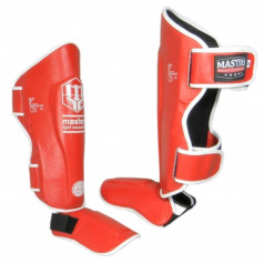 Masters Shin Guards NS-30 (WAKO APSTIPRINĀTS) 1115111-M02 / zils+L