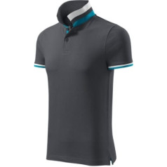 Malfini Collar Up M MLI-25683 gaišs antracīts / XL polo krekls