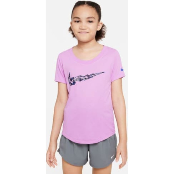 T-krekls Nike Dri-Fit Jr DZ3583-532 / XL (158-170cm)