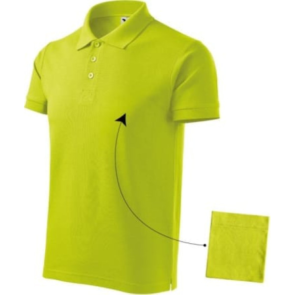 Polo krekls Malfini Cotton M MLI-21262 lime / 2XL