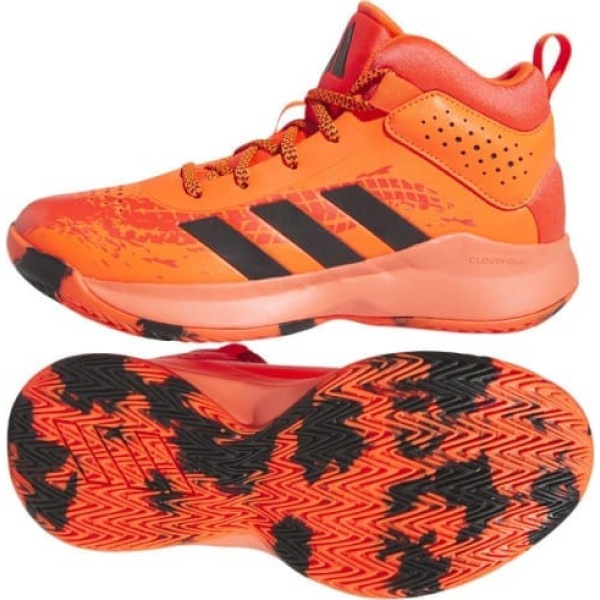 Basketbola apavi Adidas Cross Em Up 5 K Wide Jr HQ8494 / 36 2/3