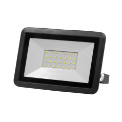 Orno FARO LED prožektors 30W, 2400lm, IP65, 4000K, alumīnijs + stikls