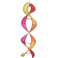 Premier Kite DNA Helix Twister-Warm Design Weathervane Orange