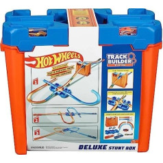 Hot Wheels Track Buider Deluxe triku kastes aksesuārs rotaļu automašīnai (Mattel GGP93), dažādas krāsas