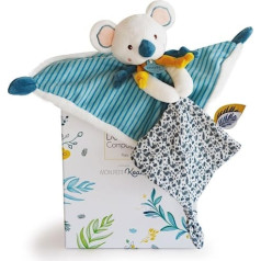 Doudou et Compagnie DC3668 Koala plakanais mierinātājs 25cm zils