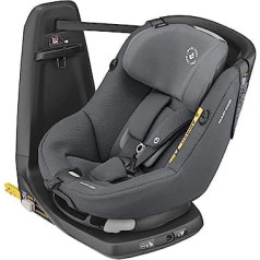 Maxi-Cosi AxissFix car seat, 360° rotatable child seat with ISOFIX and reclining position, usable from approx.  4 months to 4 years (approx. 61 - 105 cm). Authentic Graphite, Grey